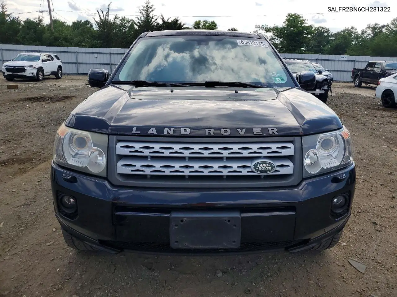 2012 Land Rover Lr2 Hse VIN: SALFR2BN6CH281322 Lot: 85619135