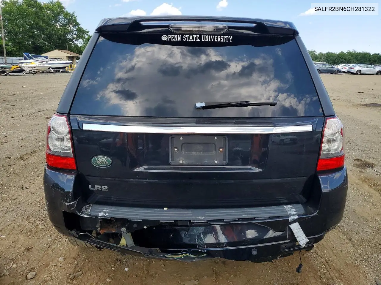 2012 Land Rover Lr2 Hse VIN: SALFR2BN6CH281322 Lot: 85619135