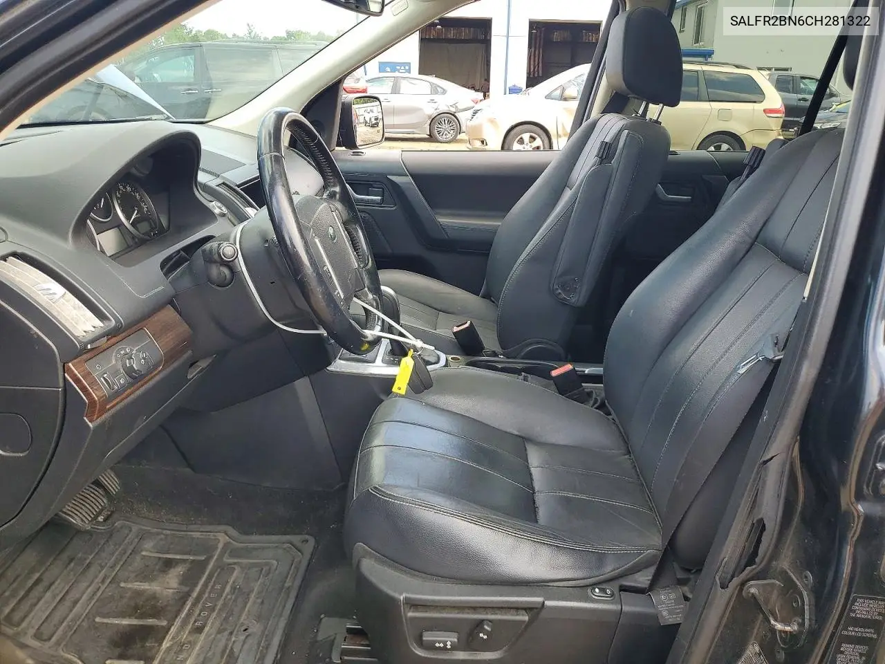 2012 Land Rover Lr2 Hse VIN: SALFR2BN6CH281322 Lot: 85619135
