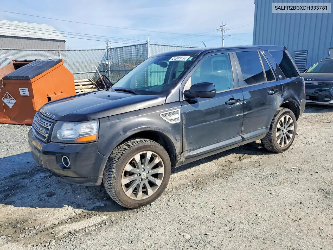 2013 Land Rover Lr2 Hse VIN: SALFR2BGXDH333781 Lot: 55949176