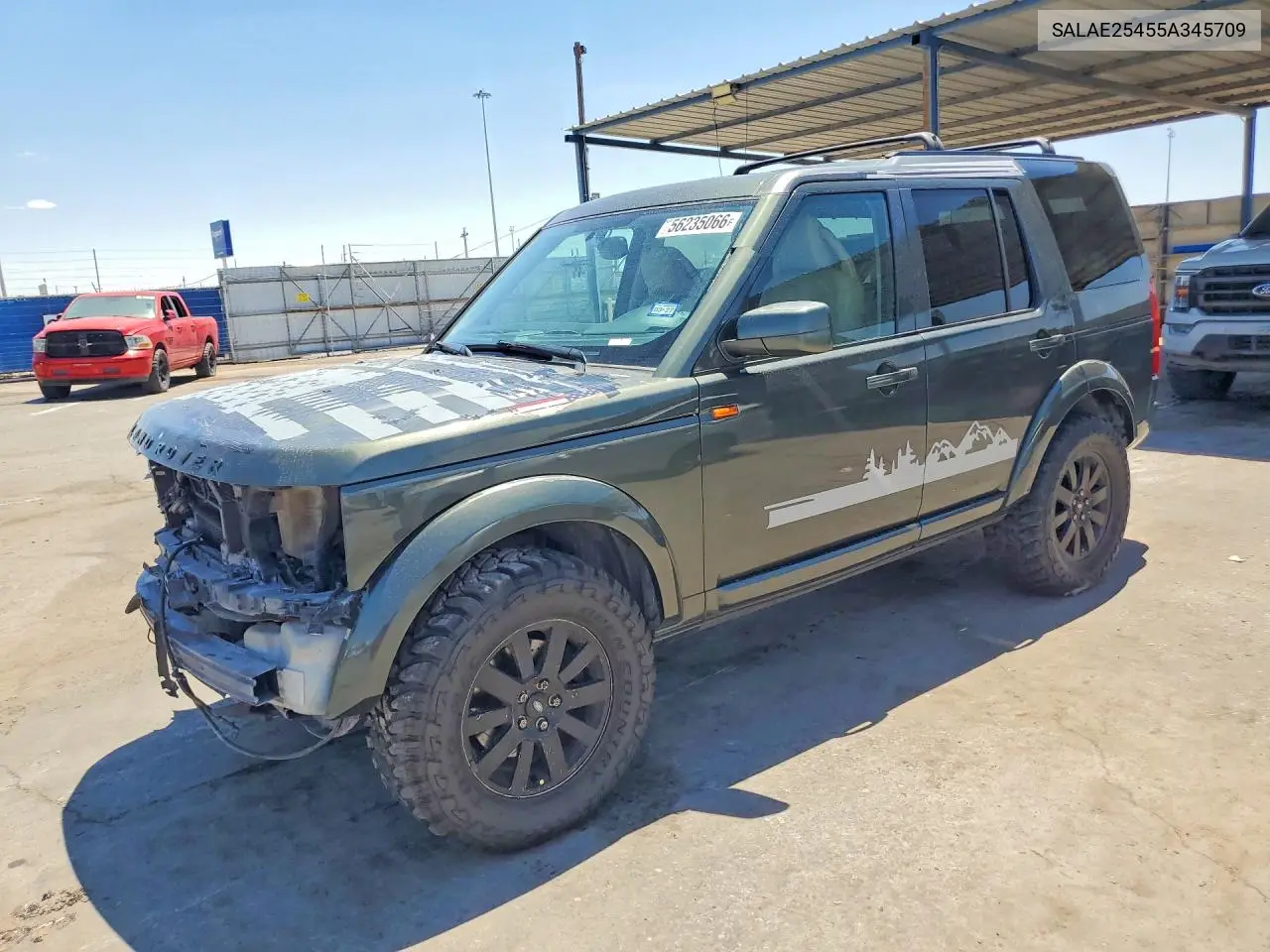 2005 Land Rover Lr3 Se VIN: SALAE25455A345709 Lot: 56235066