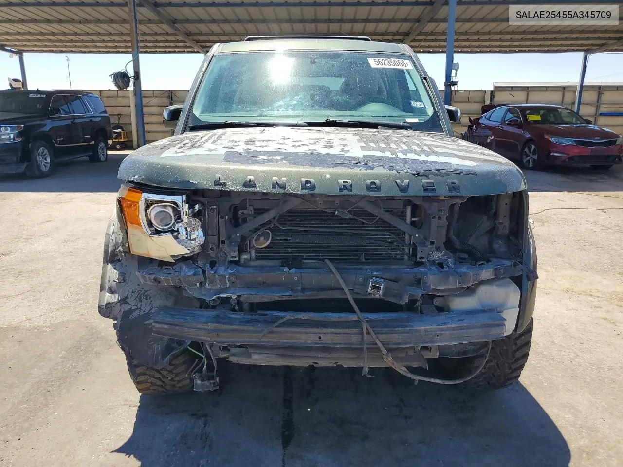 2005 Land Rover Lr3 Se VIN: SALAE25455A345709 Lot: 56235066