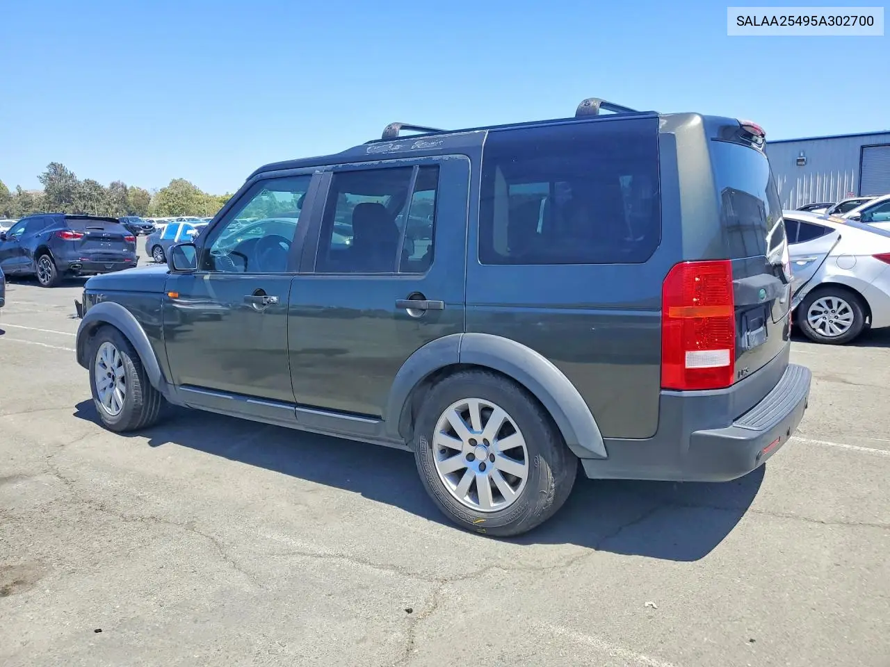 2005 Land Rover Lr3 VIN: SALAA25495A302700 Lot: 59166626