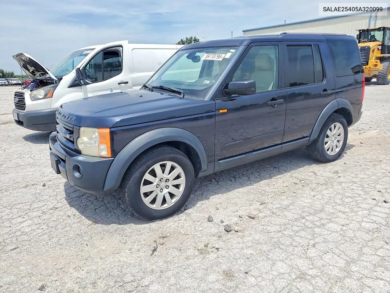 2005 Land Rover Lr3 Se VIN: SALAE25405A320099 Lot: 59770796