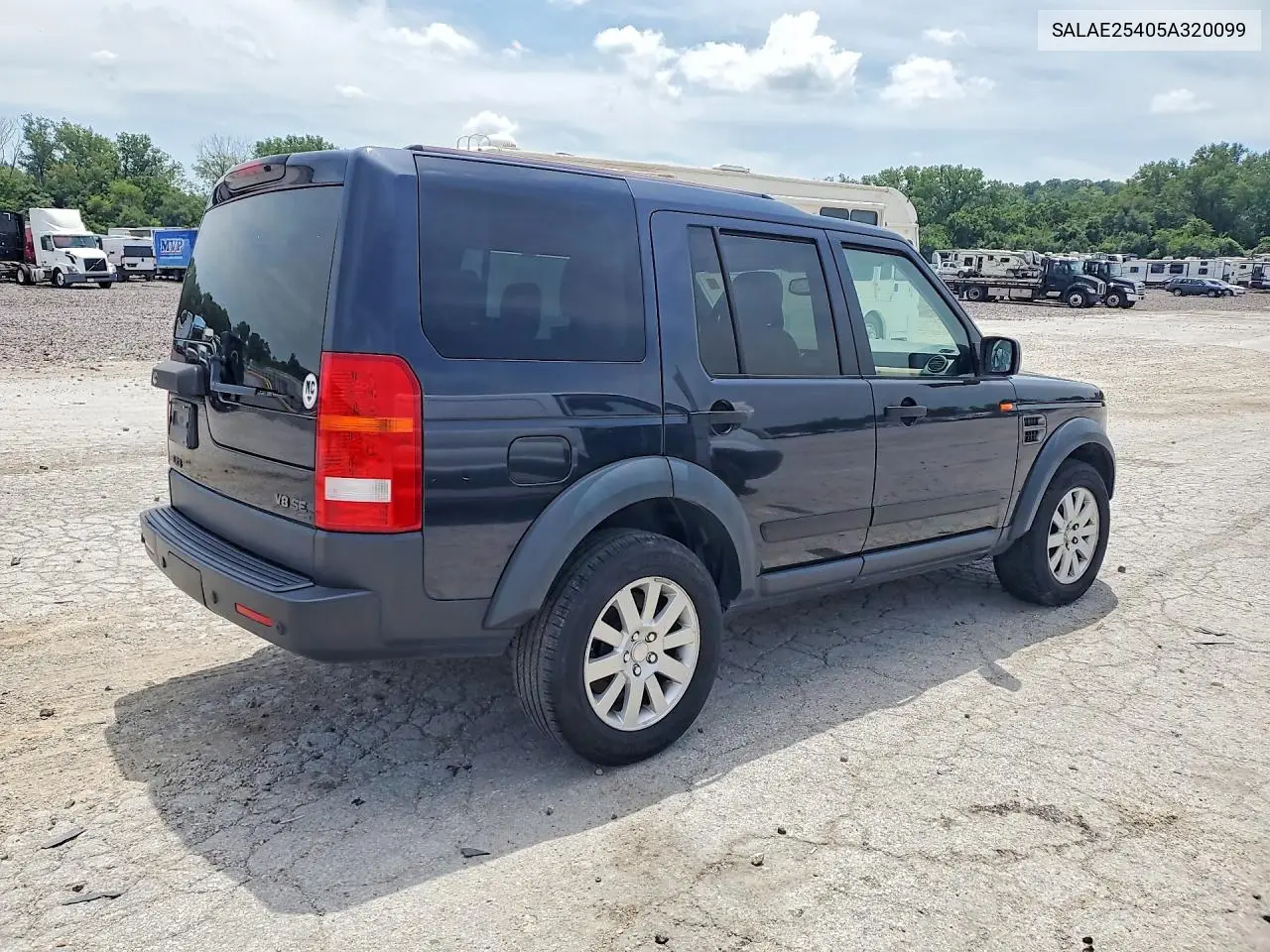 2005 Land Rover Lr3 Se VIN: SALAE25405A320099 Lot: 59770796