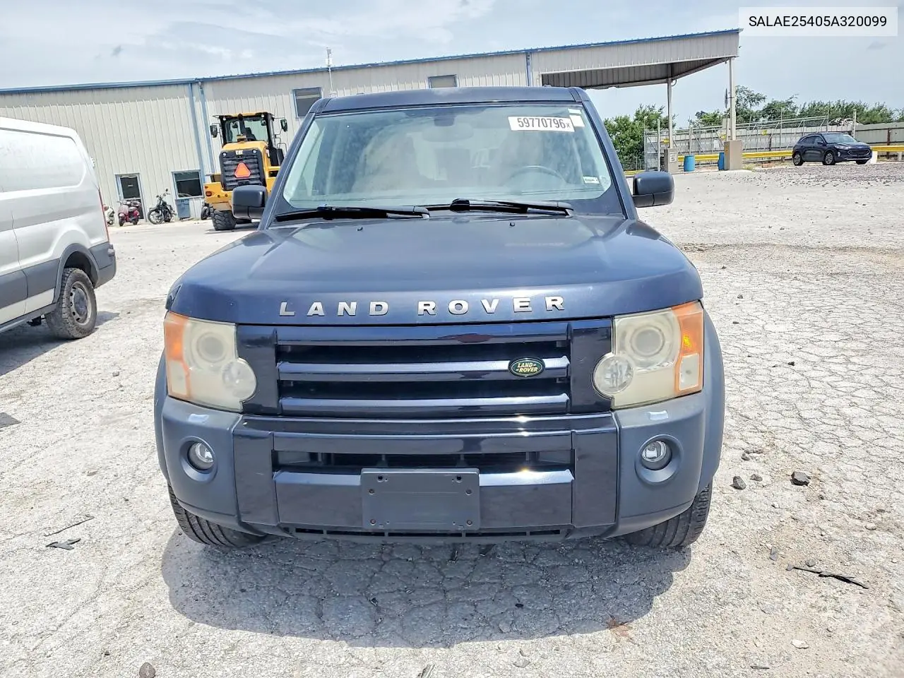 2005 Land Rover Lr3 Se VIN: SALAE25405A320099 Lot: 59770796
