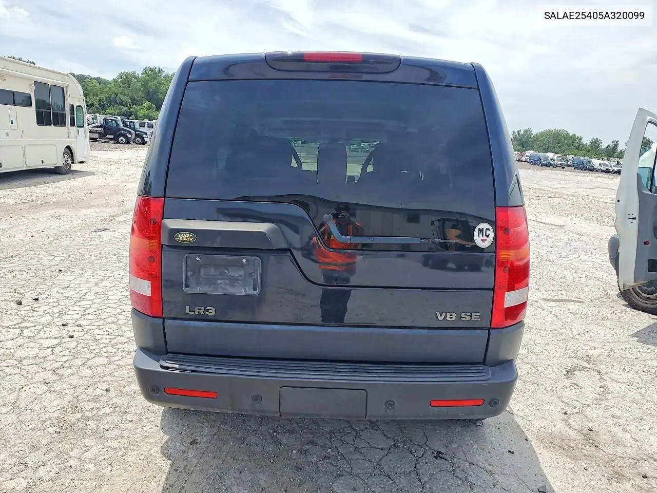 2005 Land Rover Lr3 Se VIN: SALAE25405A320099 Lot: 59770796