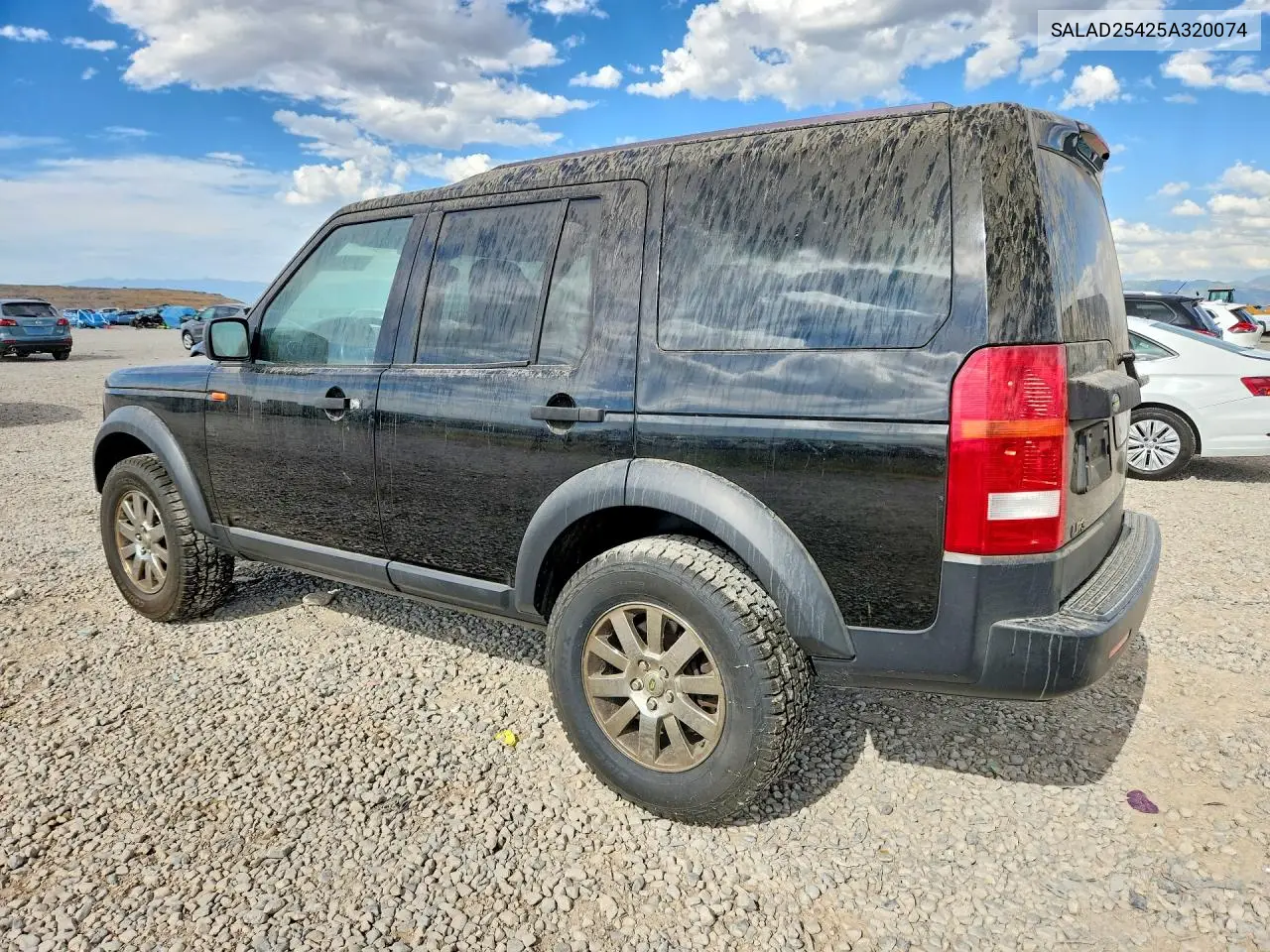 2005 Land Rover Lr3 Se VIN: SALAD25425A320074 Lot: 59925826