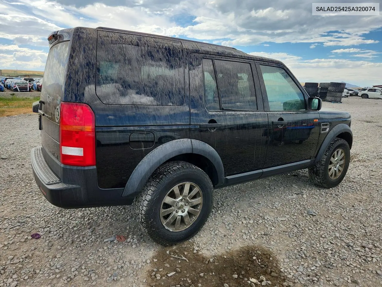 2005 Land Rover Lr3 Se VIN: SALAD25425A320074 Lot: 59925826