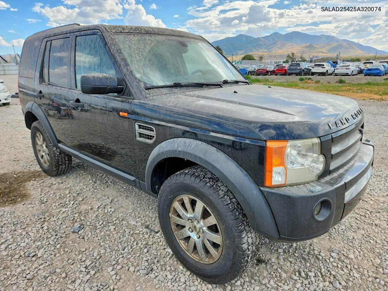 2005 Land Rover Lr3 Se VIN: SALAD25425A320074 Lot: 59925826