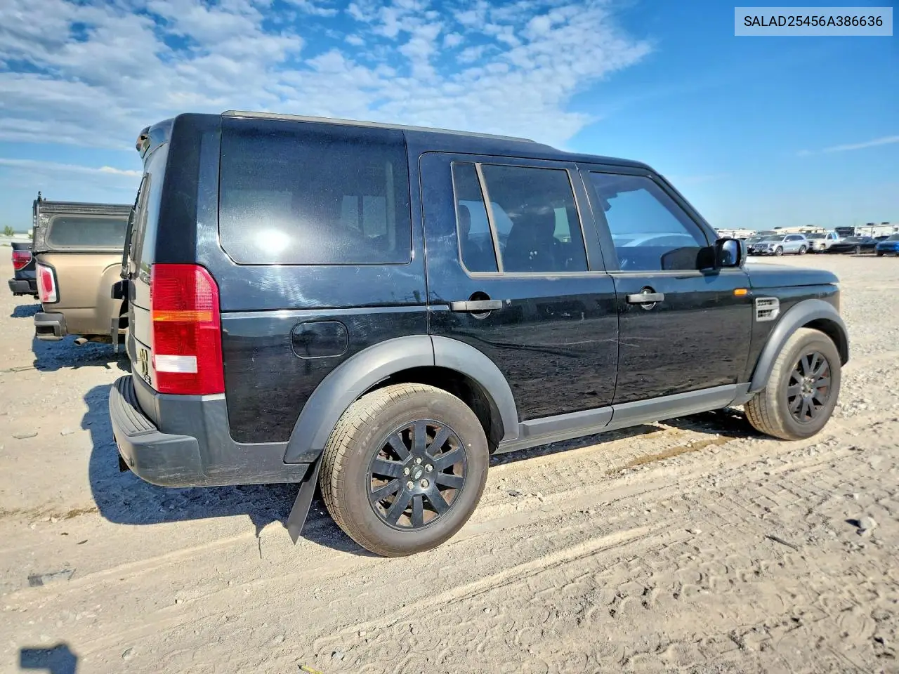 2006 Land Rover Lr3 Se VIN: SALAD25456A386636 Lot: 57917456