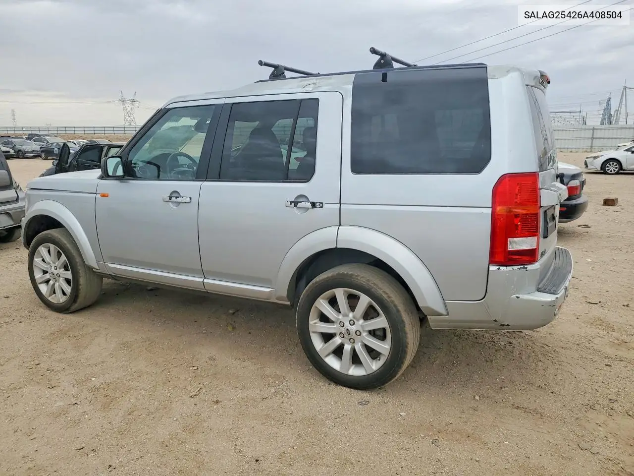 2006 Land Rover Lr3 Hse VIN: SALAG25426A408504 Lot: 60664286