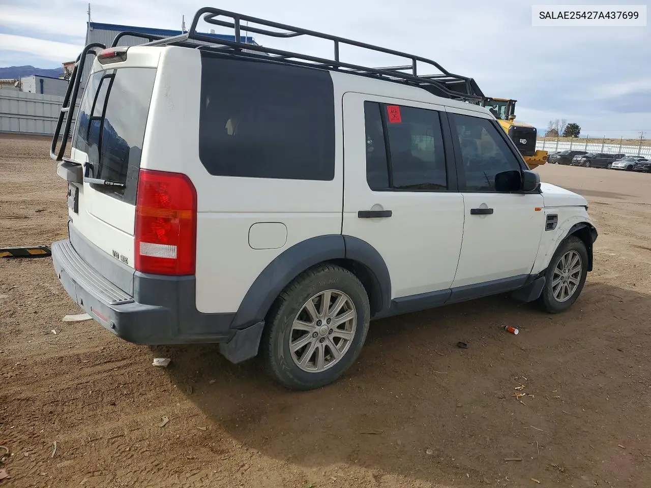 2007 Land Rover Lr3 Se VIN: SALAE25427A437699 Lot: 45997796