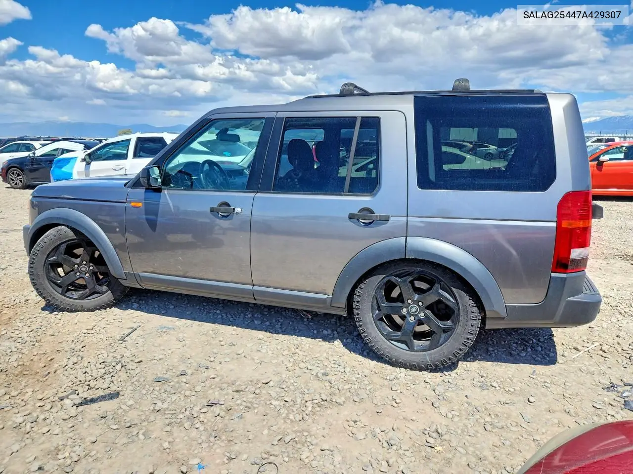 2007 Land Rover Lr3 Hse VIN: SALAG25447A429307 Lot: 54017226
