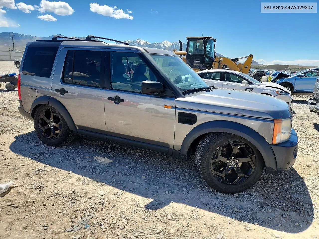 2007 Land Rover Lr3 Hse VIN: SALAG25447A429307 Lot: 54017226