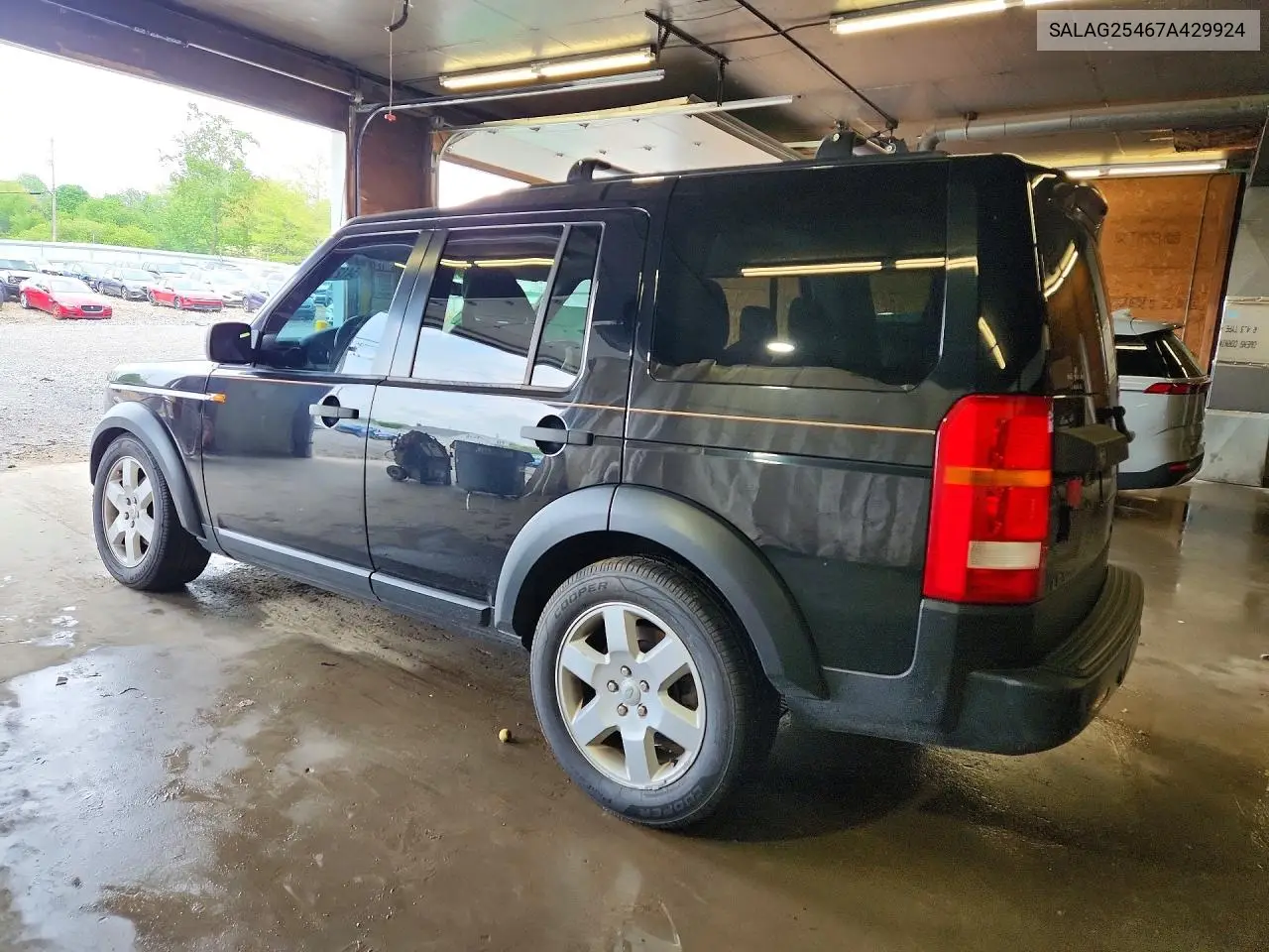 2007 Land Rover Lr3 Hse VIN: SALAG25467A429924 Lot: 54121596