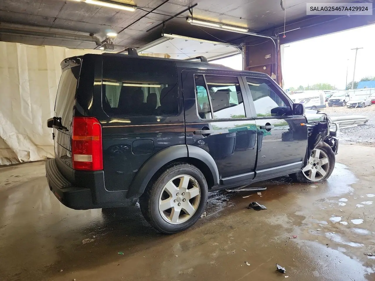 2007 Land Rover Lr3 Hse VIN: SALAG25467A429924 Lot: 54121596