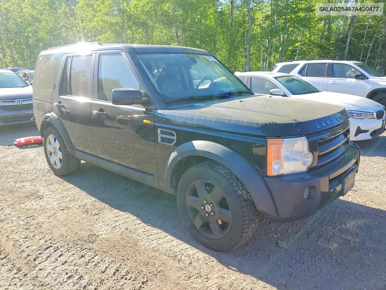 2007 Land Rover Lr3 Hse VIN: SALAG25467A420477 Lot: 54992426