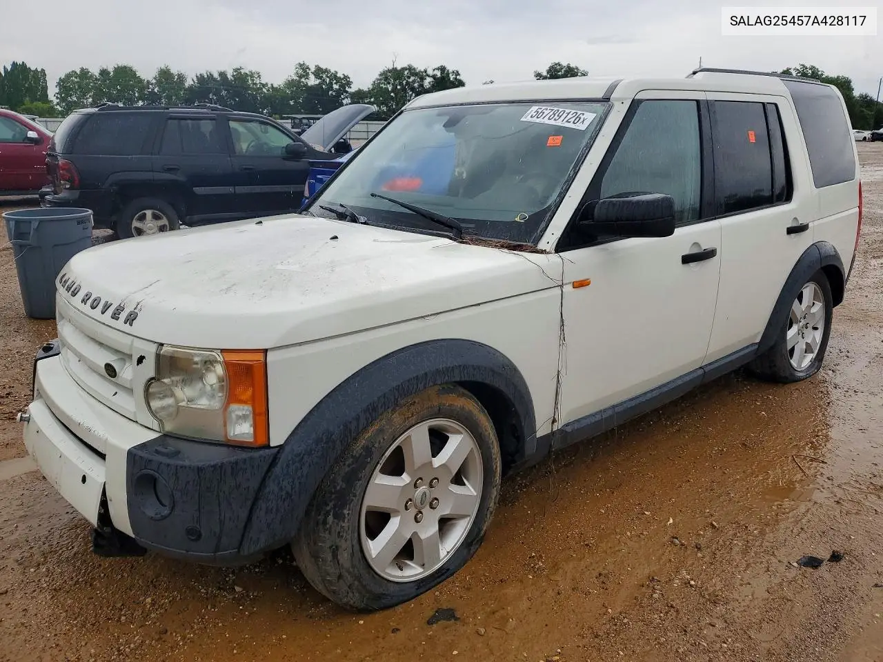 2007 Land Rover Lr3 Hse VIN: SALAG25457A428117 Lot: 56789126