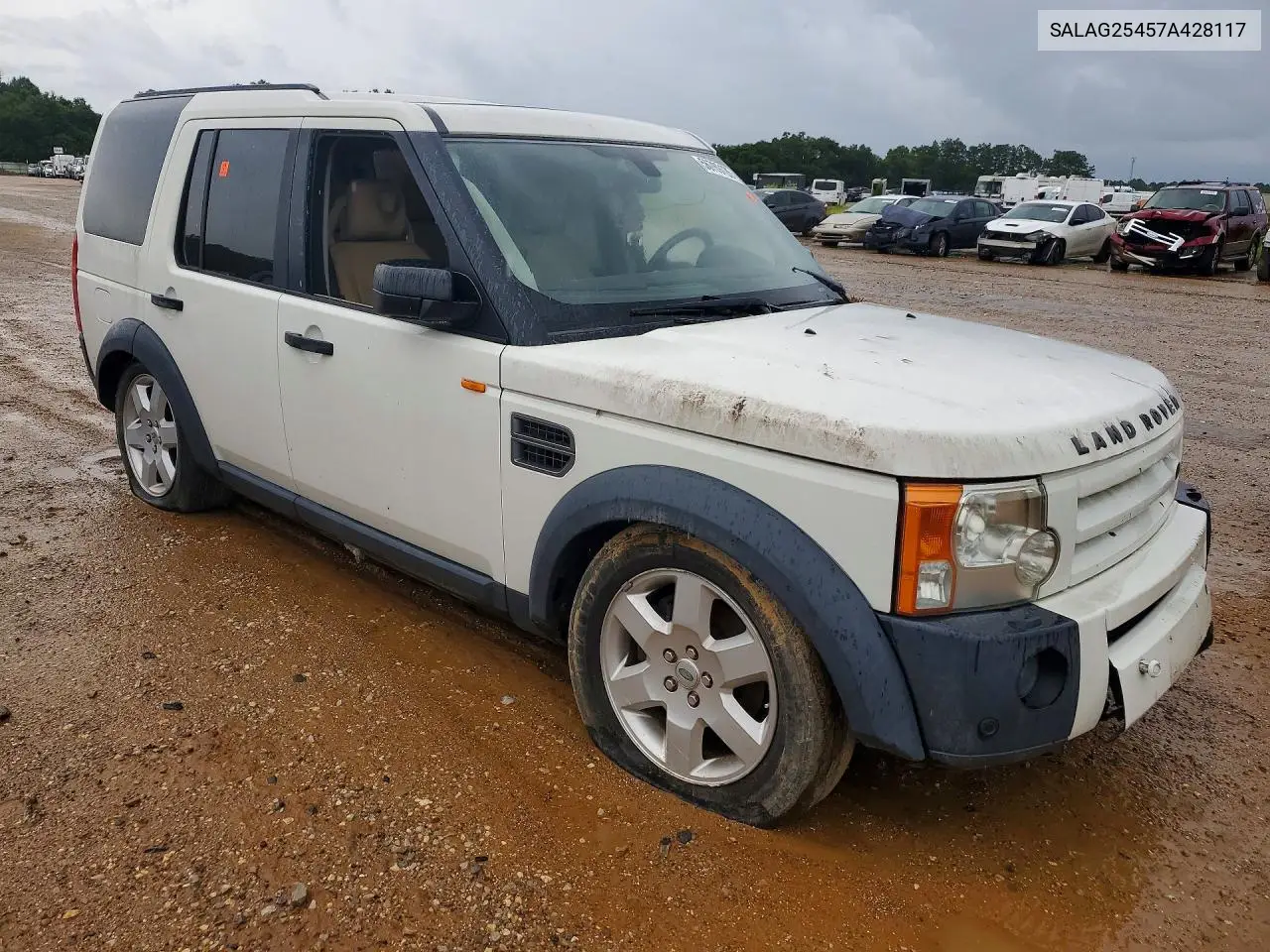 2007 Land Rover Lr3 Hse VIN: SALAG25457A428117 Lot: 56789126