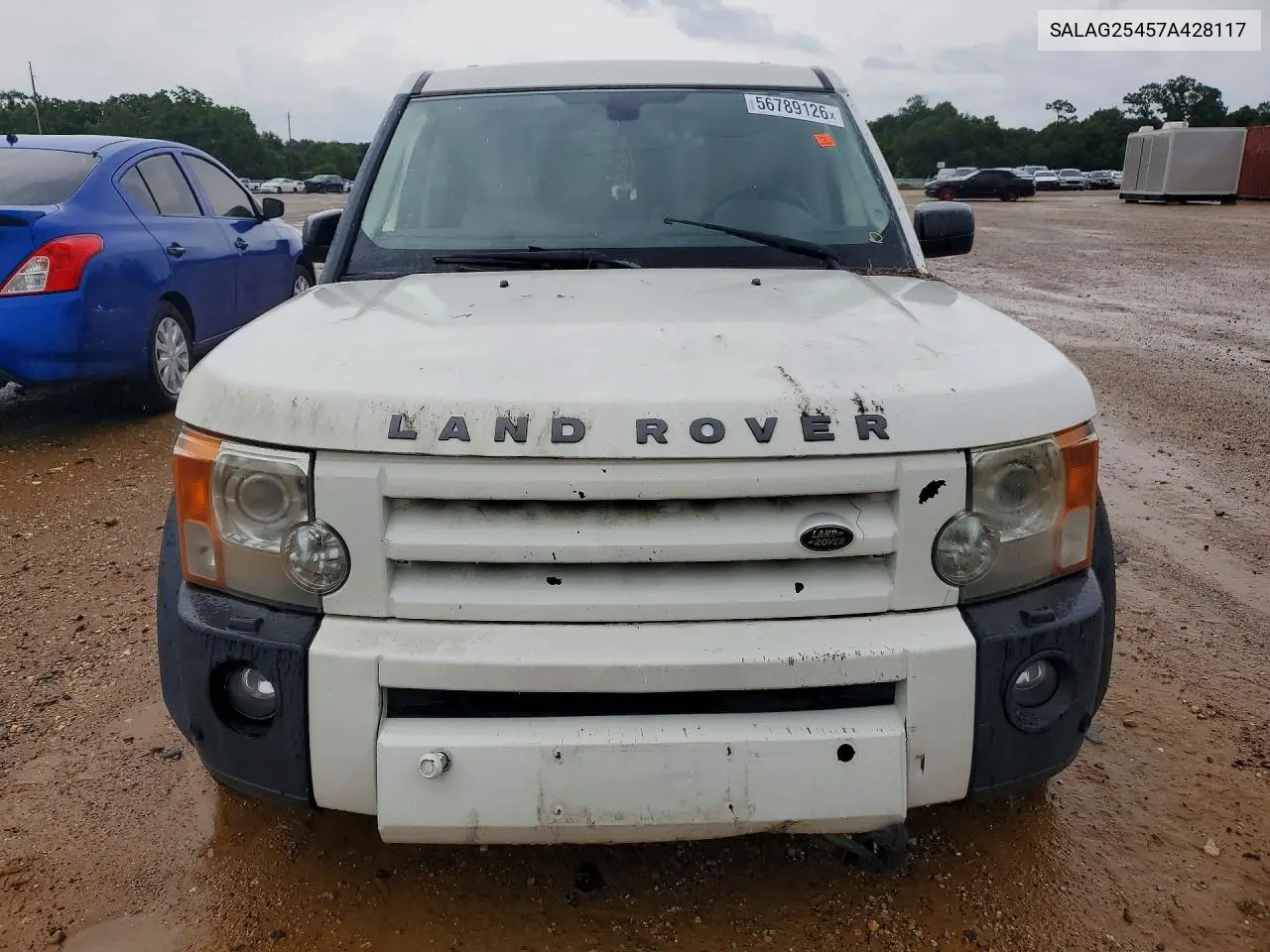 2007 Land Rover Lr3 Hse VIN: SALAG25457A428117 Lot: 56789126