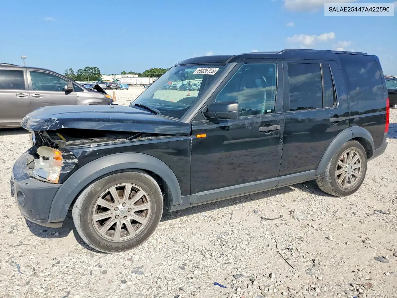 2007 Land Rover Lr3 Se VIN: SALAE25447A422590 Lot: 59325706