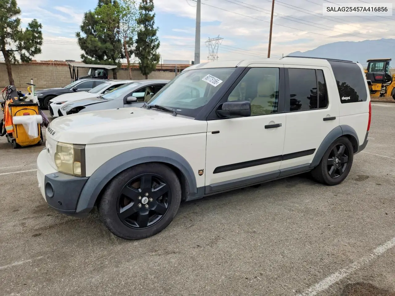 2007 Land Rover Lr3 Hse VIN: SALAG25457A416856 Lot: 60775186