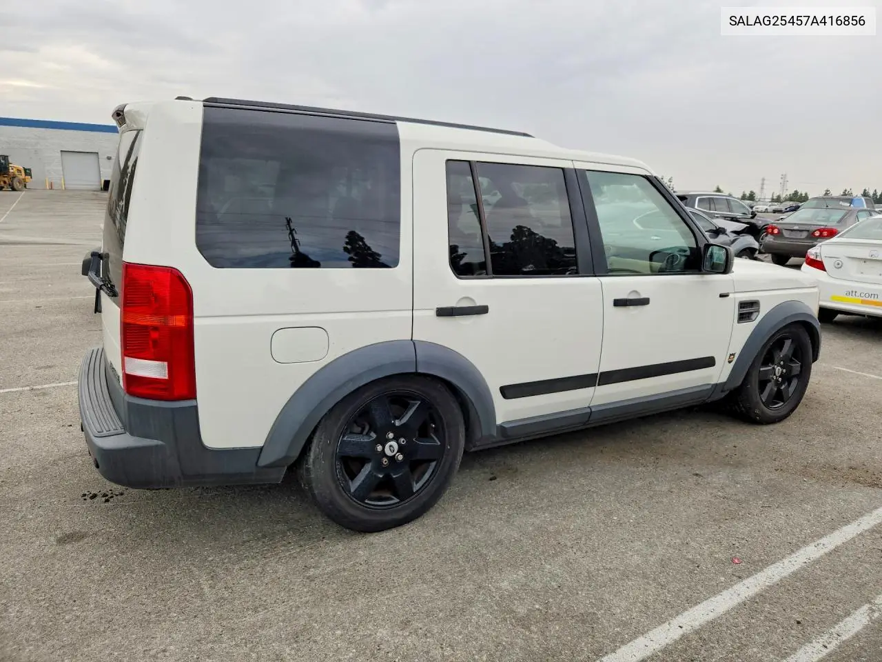 2007 Land Rover Lr3 Hse VIN: SALAG25457A416856 Lot: 60775186