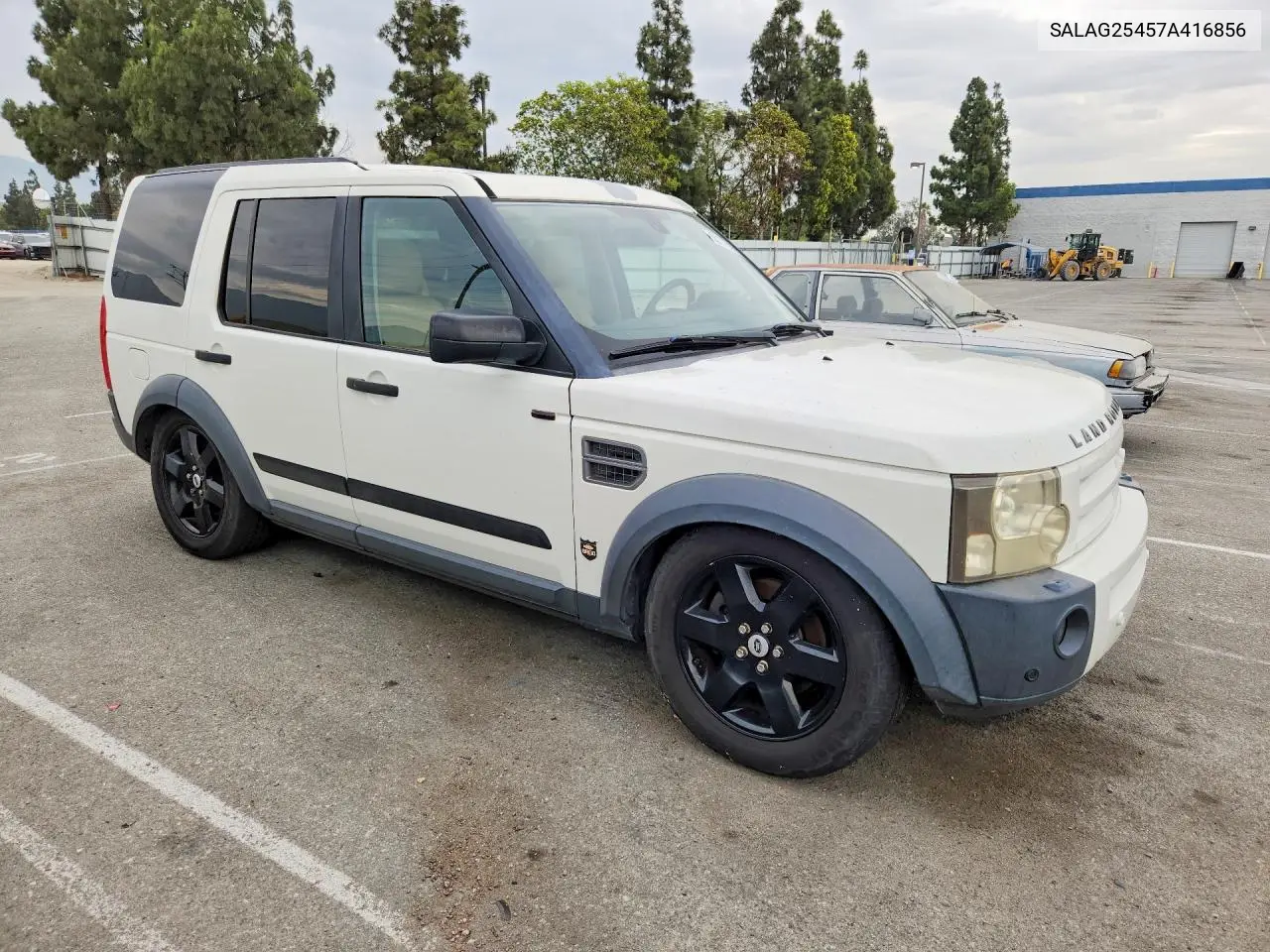 2007 Land Rover Lr3 Hse VIN: SALAG25457A416856 Lot: 60775186