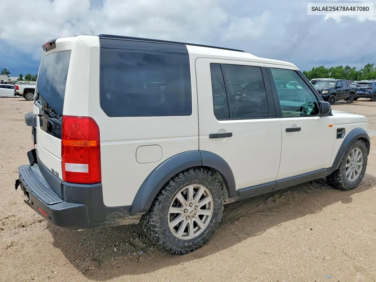 2008 Land Rover Lr3 Se VIN: SALAE25478A487080 Lot: 56358136