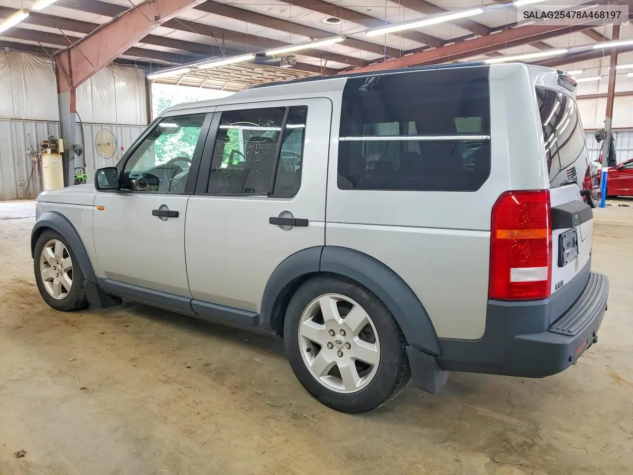 2008 Land Rover Lr3 Hse VIN: SALAG25478A468197 Lot: 61014396