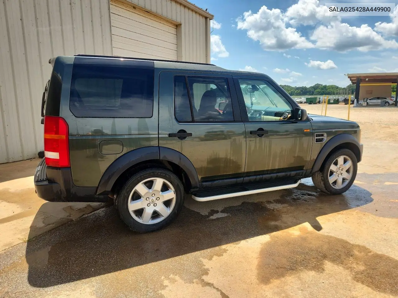 2008 Land Rover Lr3 Hse VIN: SALAG25428A449900 Lot: 62011416