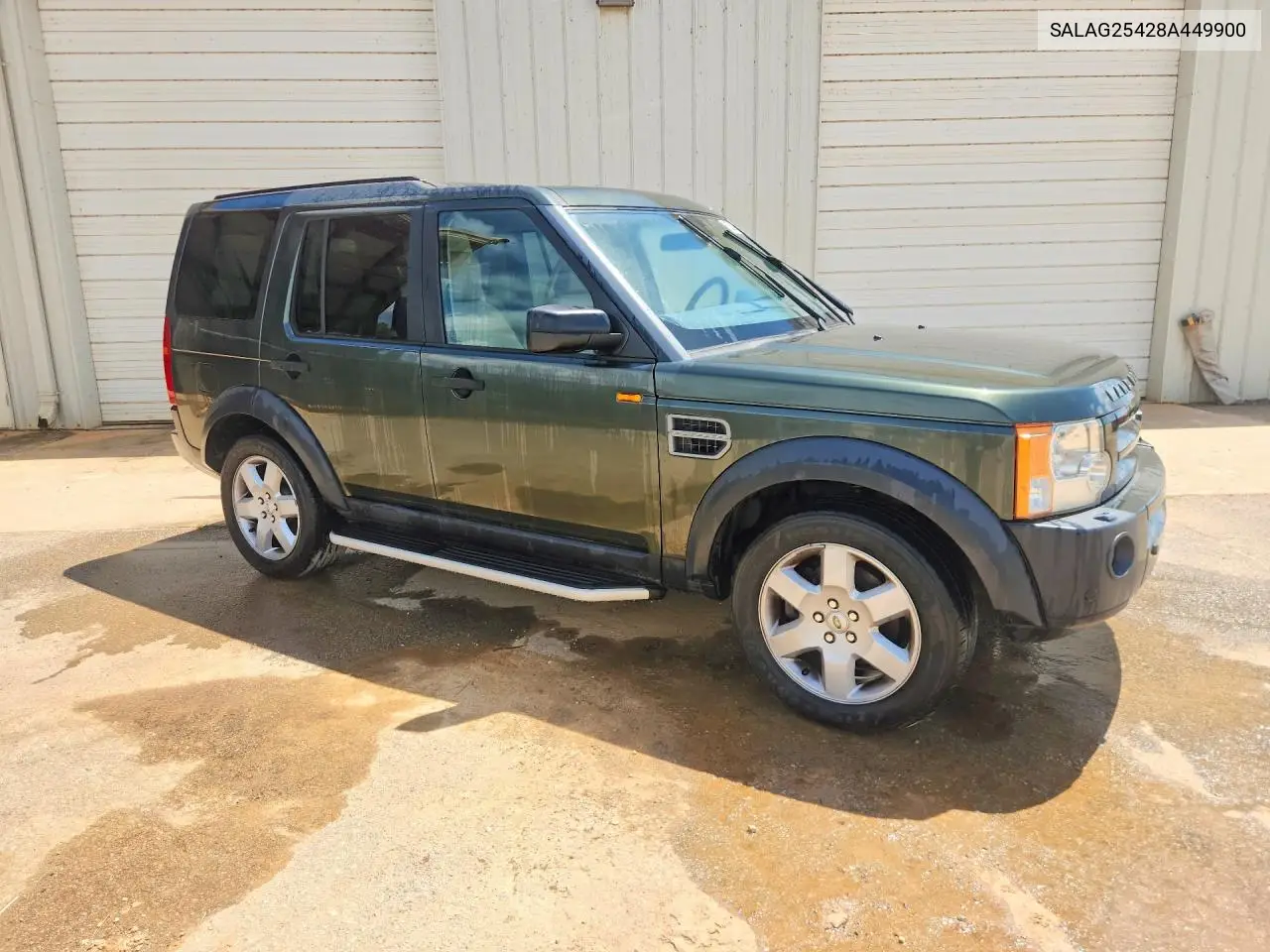 2008 Land Rover Lr3 Hse VIN: SALAG25428A449900 Lot: 62011416