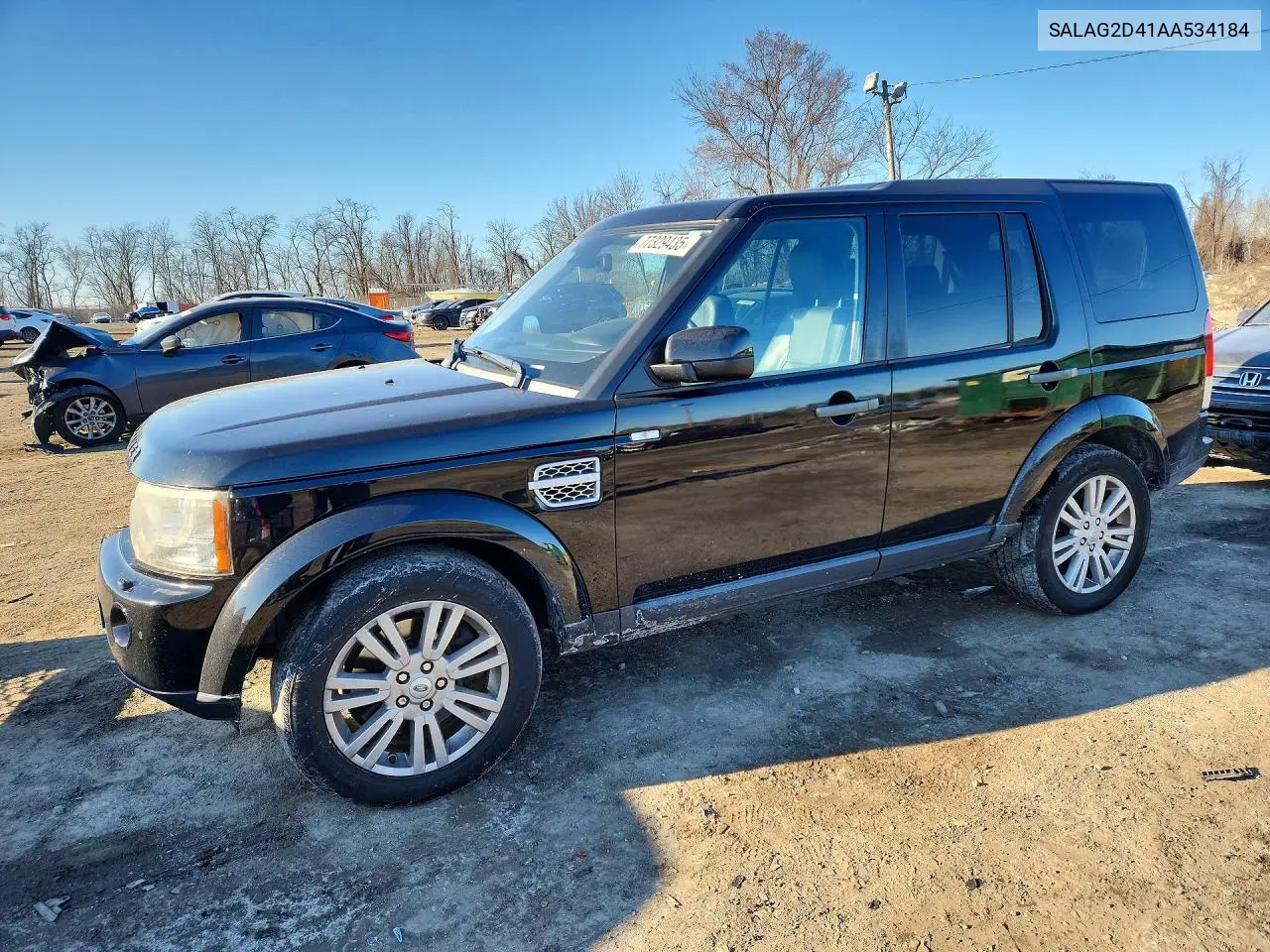 2010 Land Rover Lr4 Hse VIN: SALAG2D41AA534184 Lot: 56305486