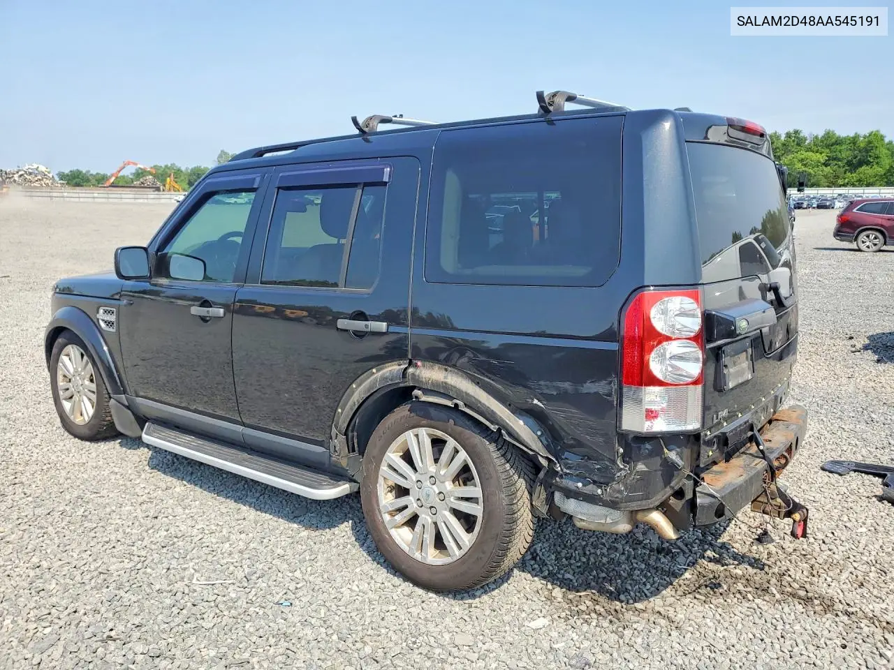 2010 Land Rover Lr4 Hse Plus VIN: SALAM2D48AA545191 Lot: 59247046