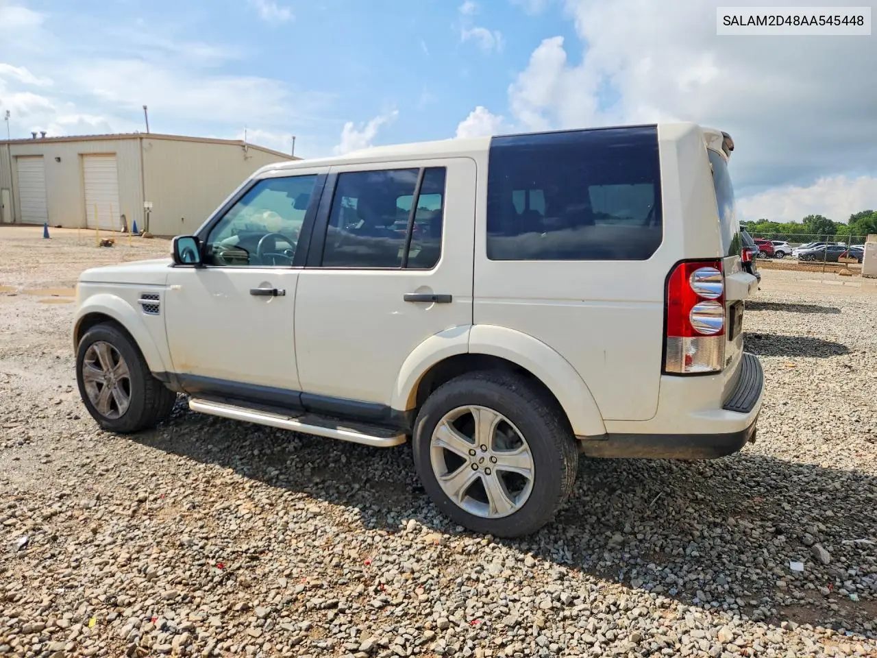 2010 Land Rover Lr4 Hse Plus VIN: SALAM2D48AA545448 Lot: 61128546