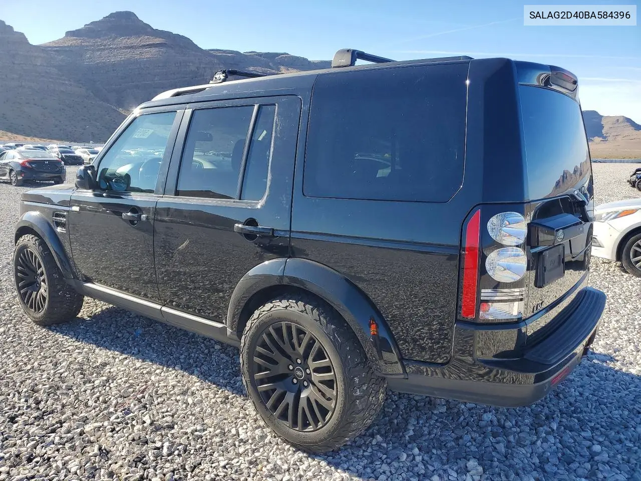 2011 Land Rover Lr4 Hse VIN: SALAG2D40BA584396 Lot: 50953976
