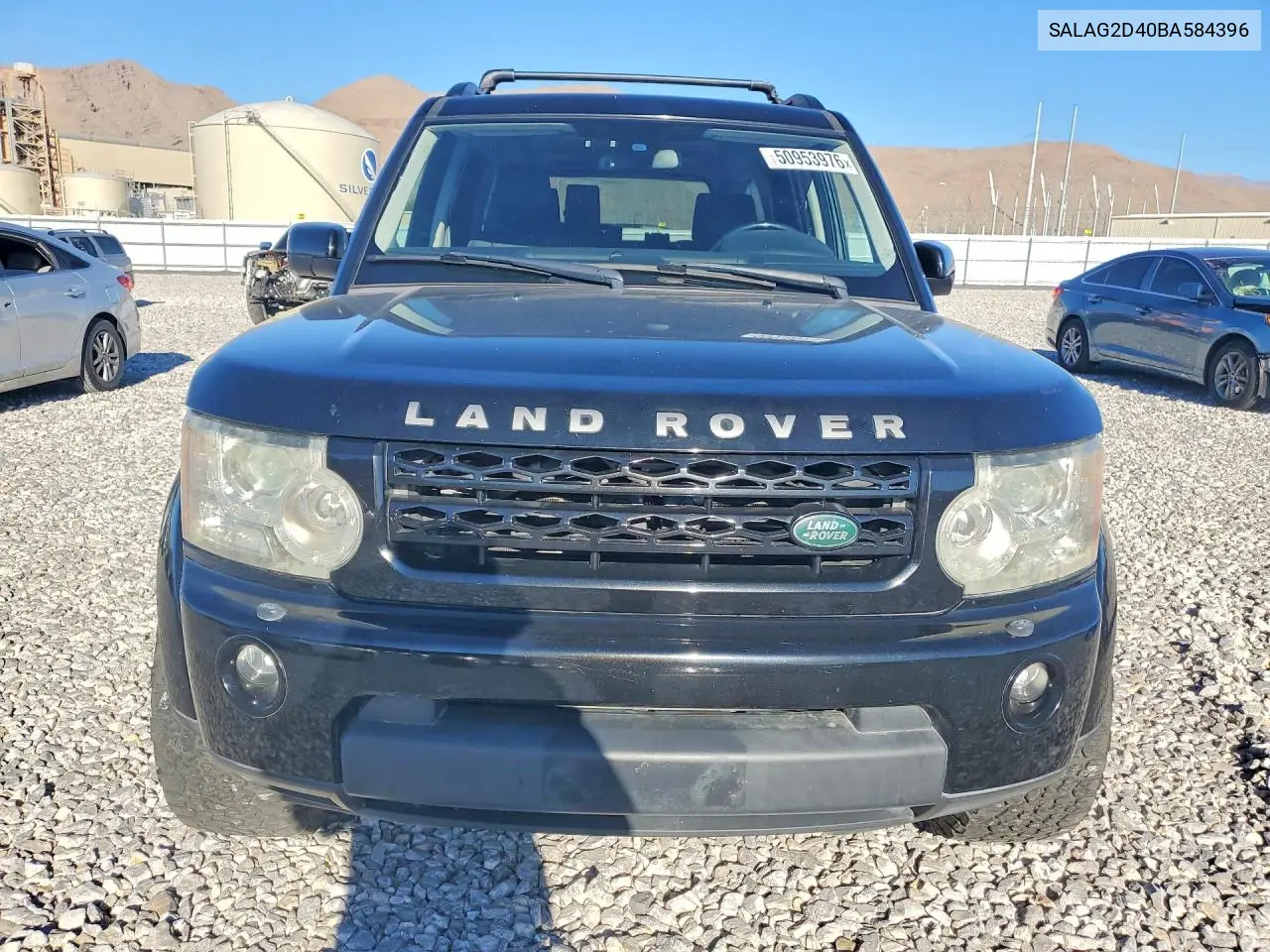 2011 Land Rover Lr4 Hse VIN: SALAG2D40BA584396 Lot: 50953976