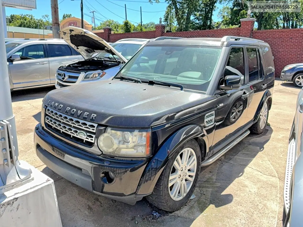 2011 Land Rover Lr4 Hse Luxury VIN: SALAK2D41BA555729 Lot: 53972016