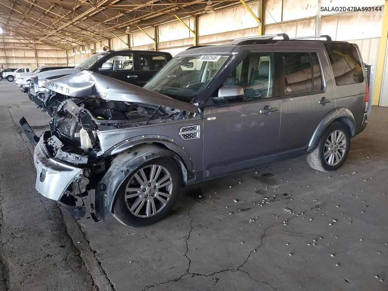 2011 Land Rover Lr4 Hse VIN: SALAG2D47BA593144 Lot: 56862546