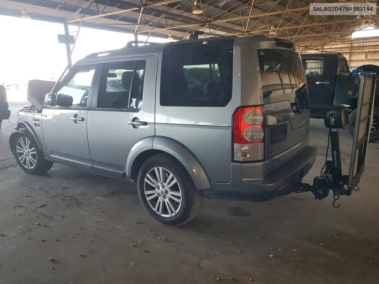 2011 Land Rover Lr4 Hse VIN: SALAG2D47BA593144 Lot: 56862546