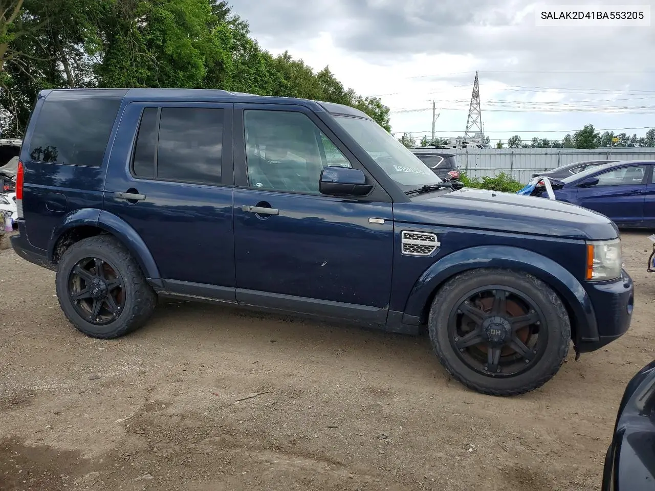 2011 Land Rover Lr4 Hse Luxury VIN: SALAK2D41BA553205 Lot: 57581056