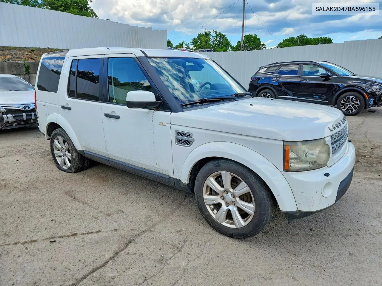 2011 Land Rover Lr4 Hse Luxury VIN: SALAK2D47BA596155 Lot: 58129586