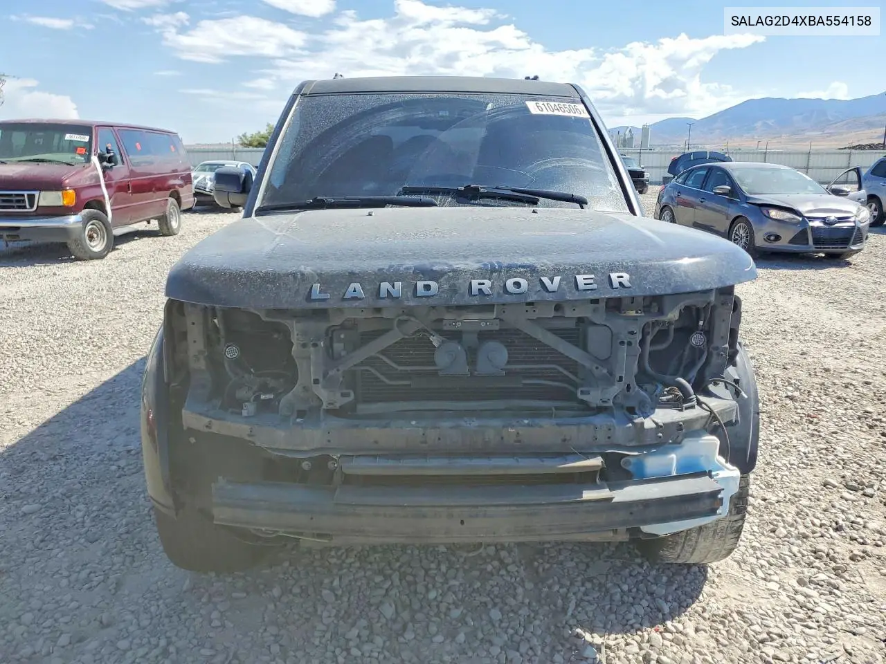 2011 Land Rover Lr4 Hse VIN: SALAG2D4XBA554158 Lot: 61046506