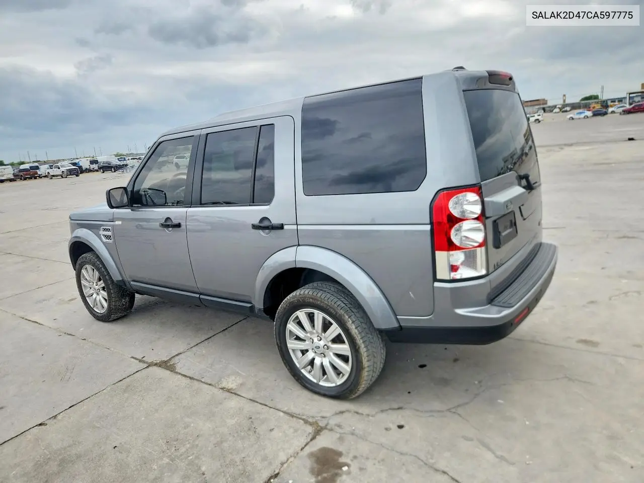 2012 Land Rover Lr4 Hse Luxury VIN: SALAK2D47CA597775 Lot: 50470656