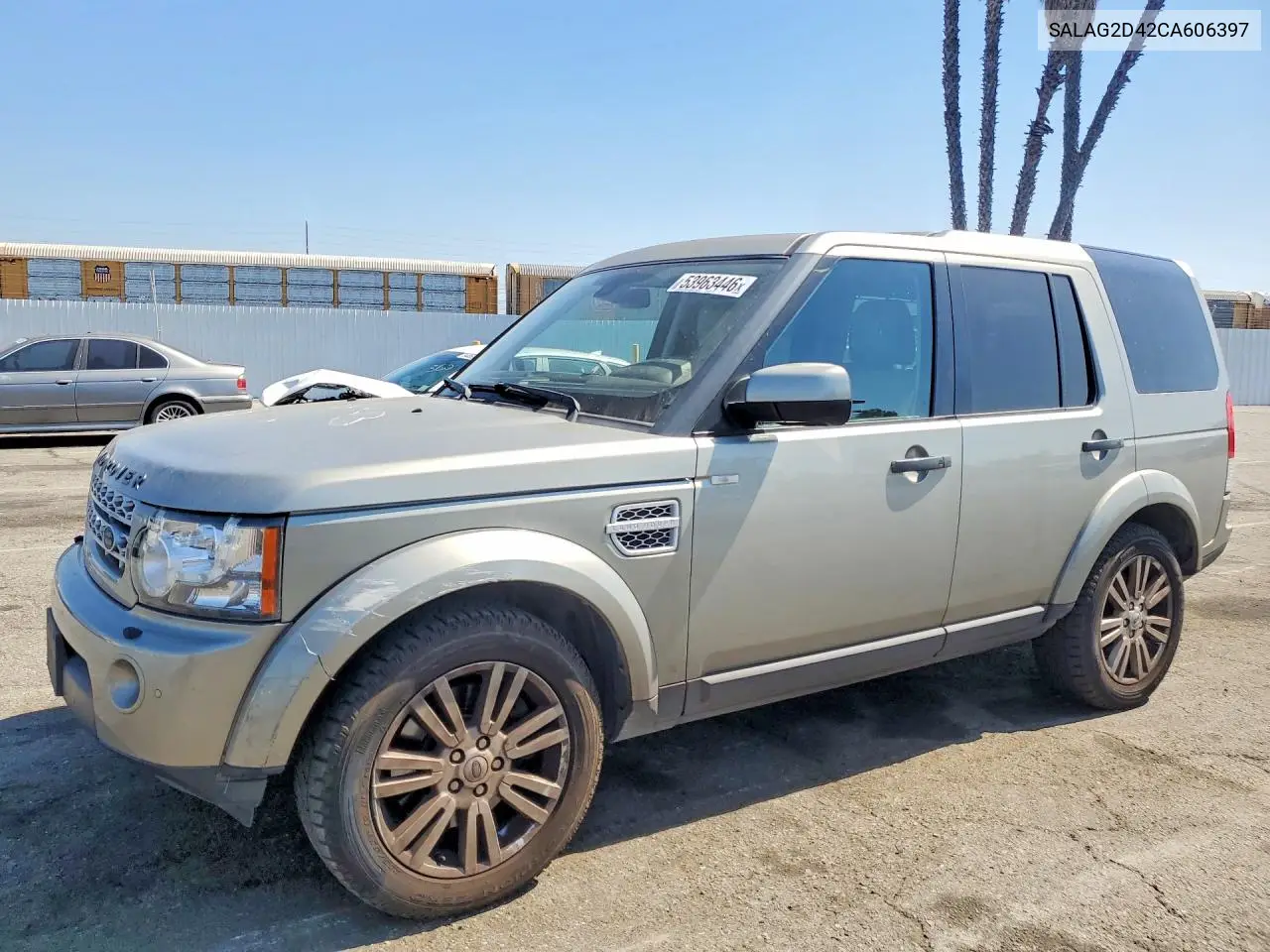 2012 Land Rover Lr4 Hse VIN: SALAG2D42CA606397 Lot: 53963446