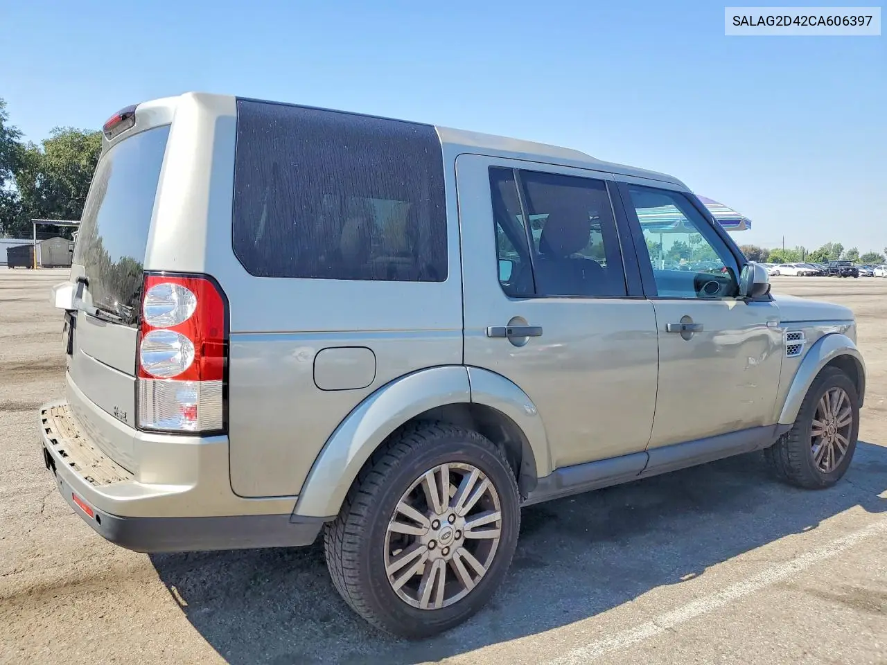 2012 Land Rover Lr4 Hse VIN: SALAG2D42CA606397 Lot: 53963446
