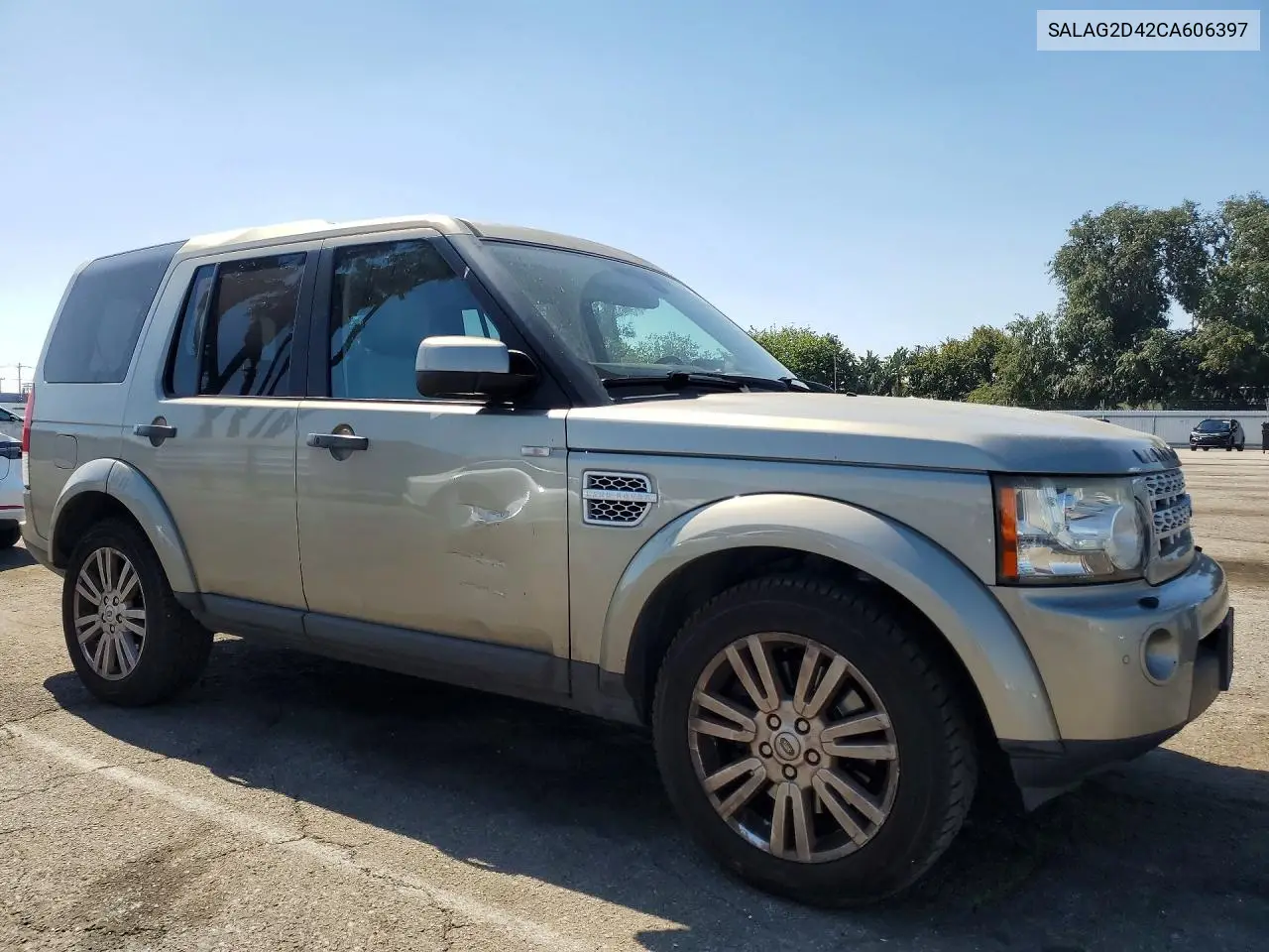 2012 Land Rover Lr4 Hse VIN: SALAG2D42CA606397 Lot: 53963446