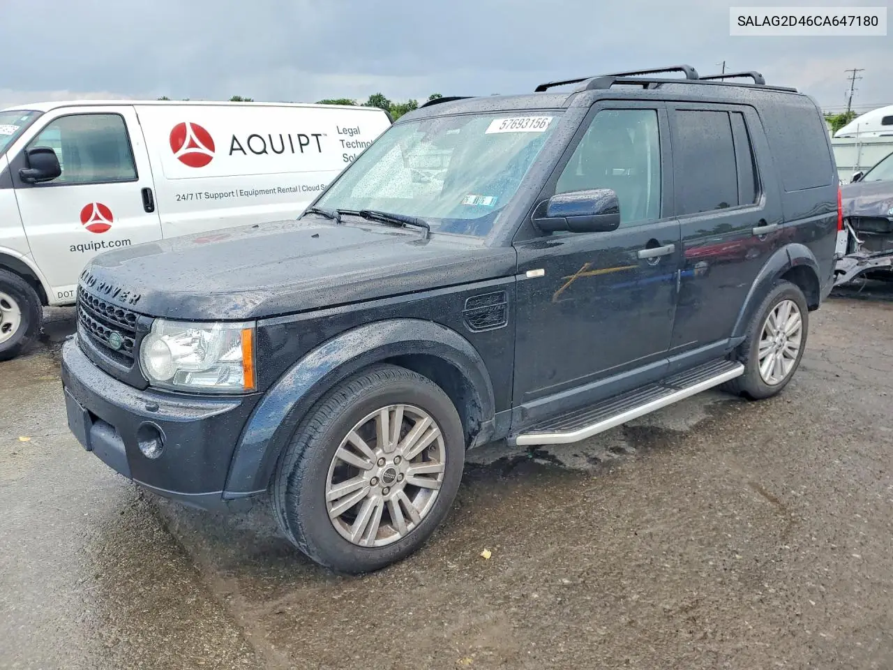 2012 Land Rover Lr4 Hse VIN: SALAG2D46CA647180 Lot: 57693156