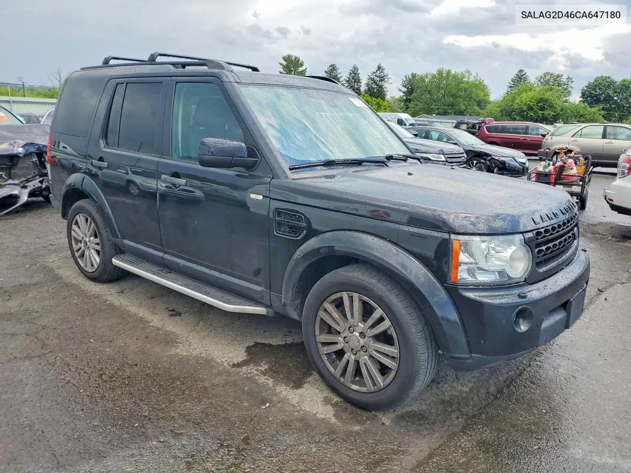 2012 Land Rover Lr4 Hse VIN: SALAG2D46CA647180 Lot: 57693156